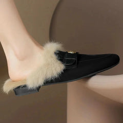Ava | Suede Slippers Mules House Clog