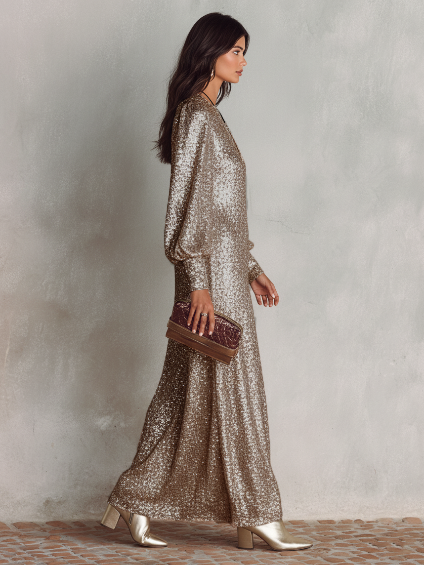 Ava | Wedding Guest Women Maxi Dress