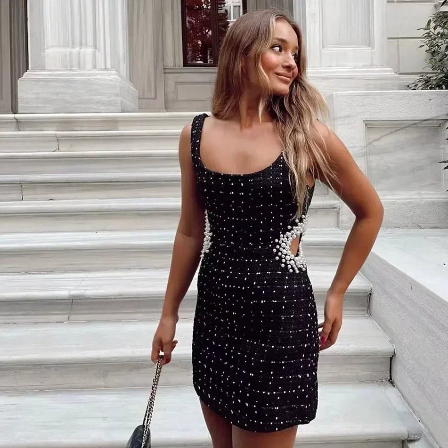 Ava | Women Black Mini Dress