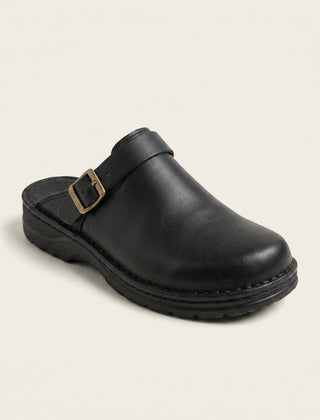 Margaux Clogs Leather Look Slip On