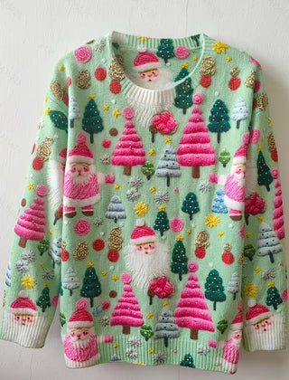 Benjamin | Christmas Women Knit Oversized Sweater