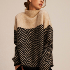 Benjamin | Cotton Womens Turtleneck Winter Sweater