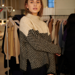Benjamin | Cotton Womens Turtleneck Winter Sweater