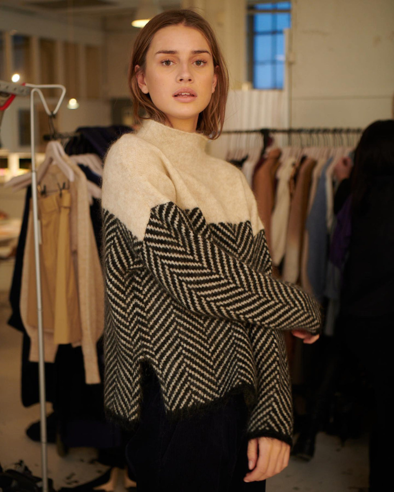 Benjamin | Cotton Womens Turtleneck Winter Sweater