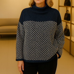 Benjamin | Cotton Womens Turtleneck Winter Sweater
