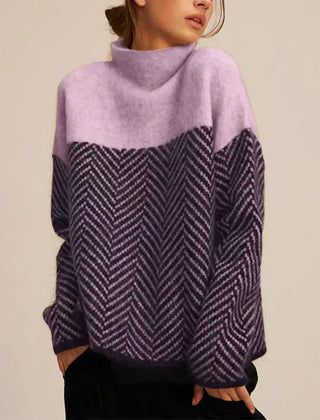 Benjamin | Cotton Womens Turtleneck Winter Sweater
