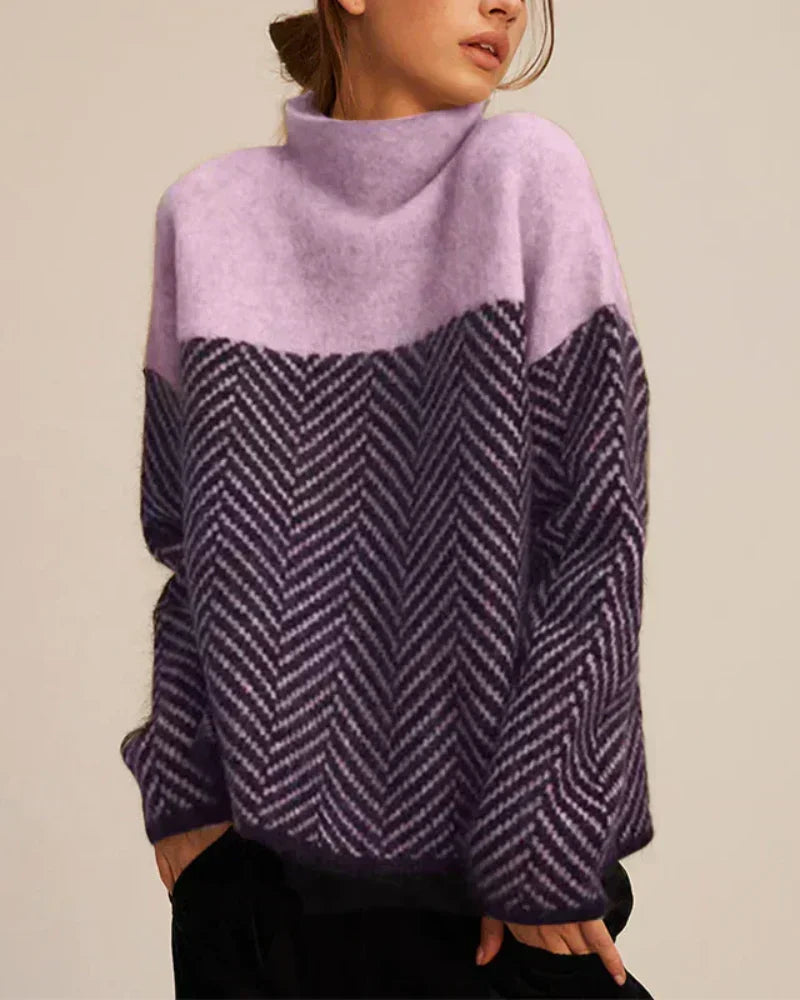 Benjamin | Cotton Womens Turtleneck Winter Sweater