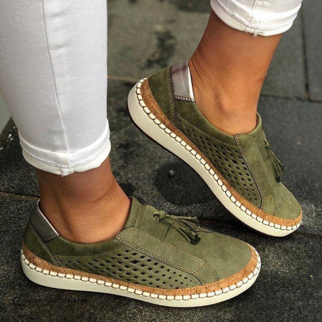 Grace | Roomy Ladies Slip On Shoes