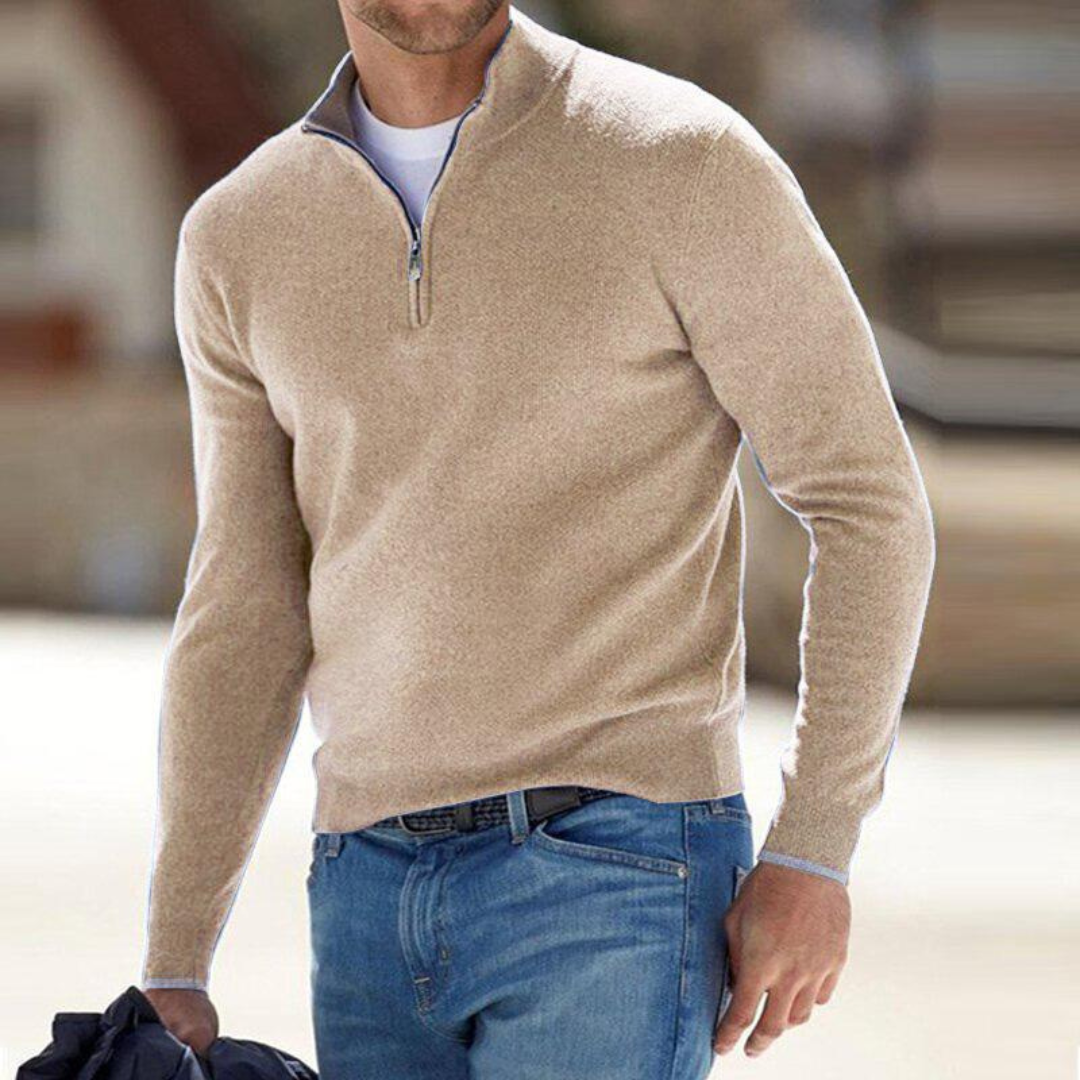 Benjamin | Sweaters Winter Knitted Pullover Hoodies Men