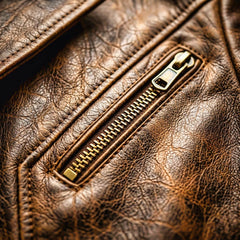 Benjamin | Winter Leather Brown Jacket