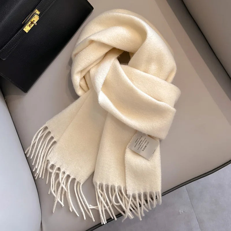 Benjamin | Wool Women Warm Scarf