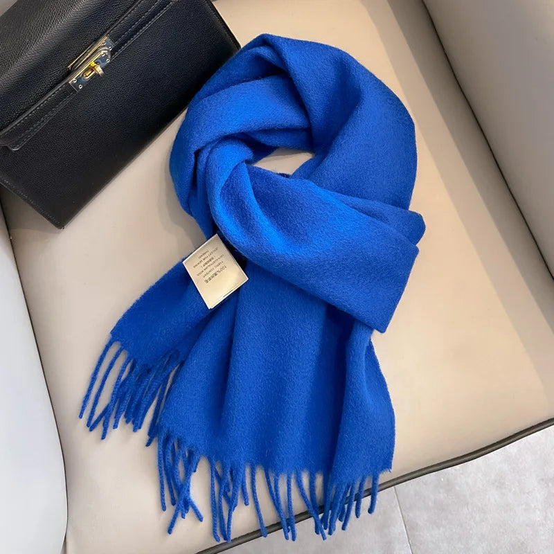 Benjamin | Wool Women Warm Scarf