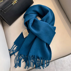Benjamin | Wool Women Warm Scarf