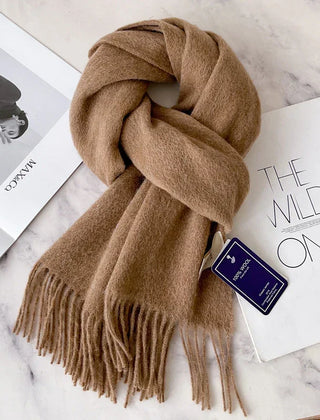 Benjamin | Wool Women Warm Scarf