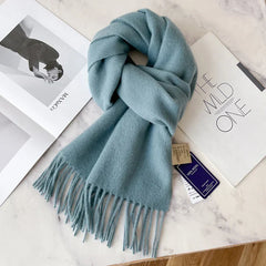Benjamin | Wool Women Warm Scarf