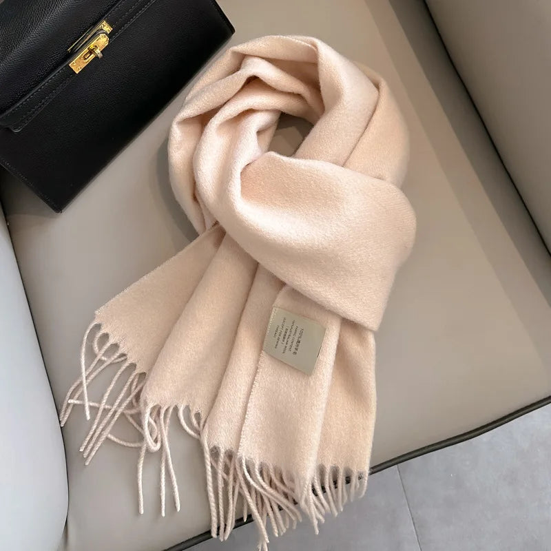 Benjamin | Wool Women Warm Scarf