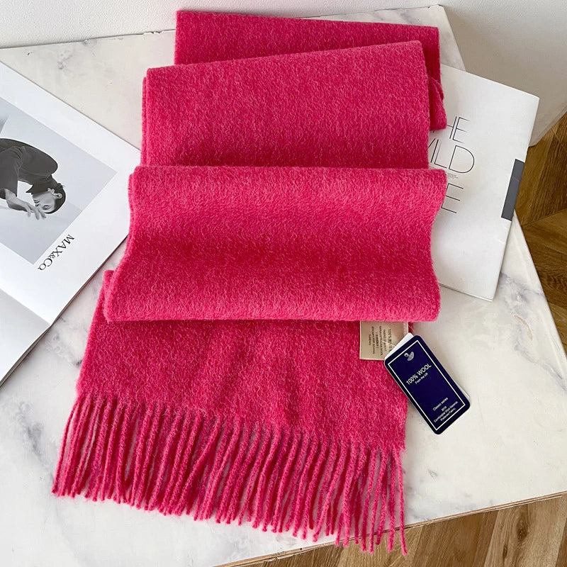 Benjamin | Wool Women Warm Scarf