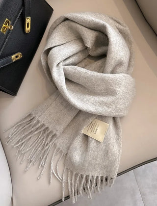Benjamin | Wool Women Warm Scarf