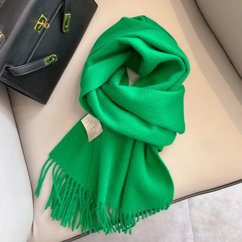 Benjamin | Wool Women Warm Scarf