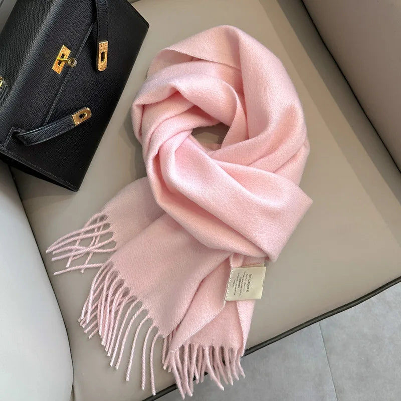 Benjamin | Wool Women Warm Scarf