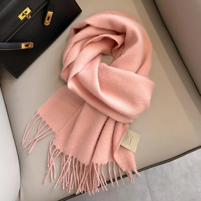 Benjamin | Wool Women Warm Scarf