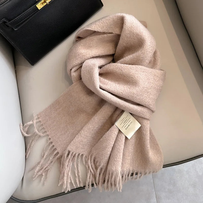 Benjamin | Wool Women Warm Scarf