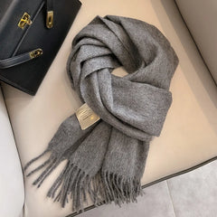 Benjamin | Wool Women Warm Scarf