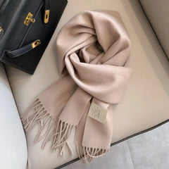 Benjamin | Wool Women Warm Scarf
