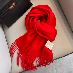 Benjamin | Wool Women Warm Scarf