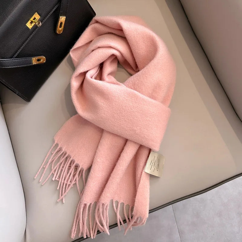 Benjamin | Wool Women Warm Scarf