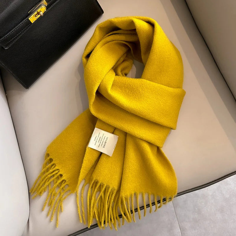 Benjamin | Wool Women Warm Scarf