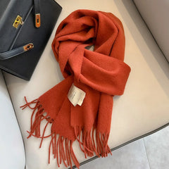 Benjamin | Wool Women Warm Scarf