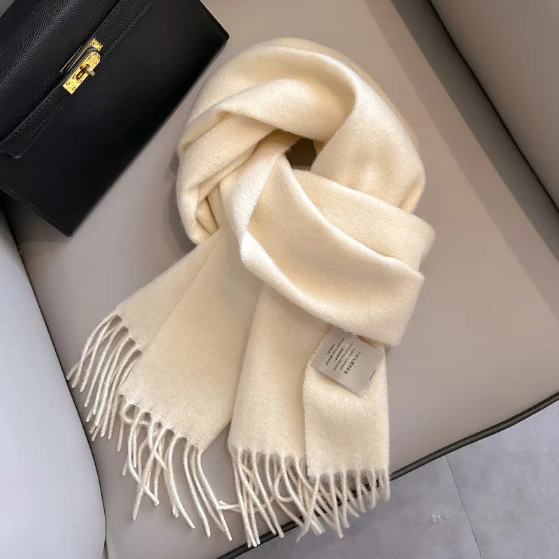 Benjamin | Wool Women Warm Scarf