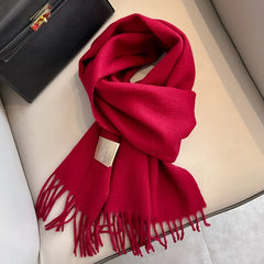 Benjamin | Wool Women Warm Scarf