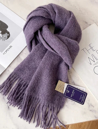 Benjamin | Wool Women Warm Scarf