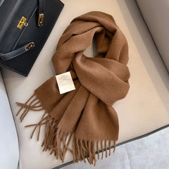 Benjamin | Wool Women Warm Scarf