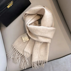 Benjamin | Wool Women Warm Scarf