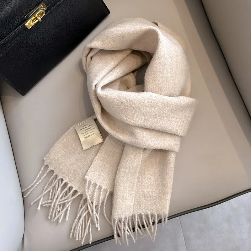 Benjamin | Wool Women Warm Scarf