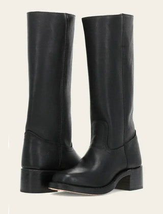Calveth | Women's Leather Campus Knee High Boots