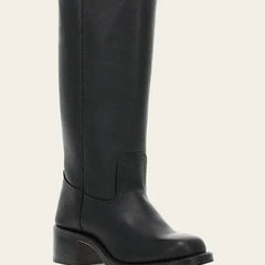 Calveth | Women's Leather Campus Knee High Boots