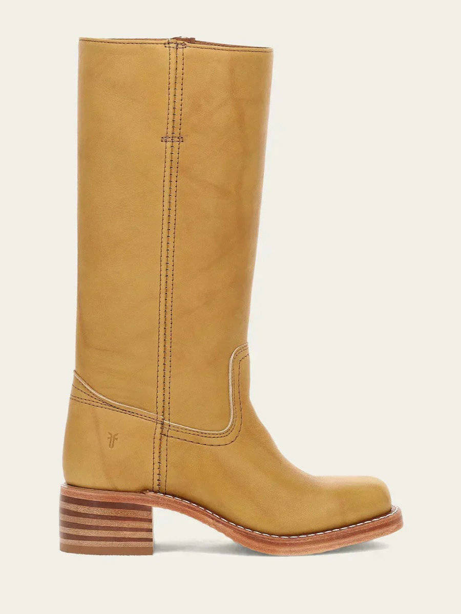 Calveth | Women's Leather Campus Knee High Boots