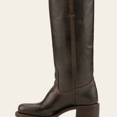 Calveth | Women's Leather Campus Knee High Boots