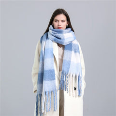 Greta Blanket Scarf Oversized Wool Blend