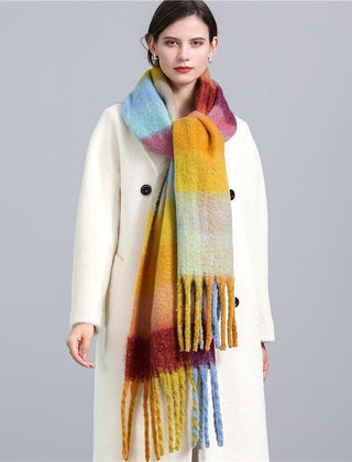 Greta Blanket Scarf Oversized Wool Blend
