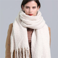 Greta Blanket Scarf Oversized Wool Blend