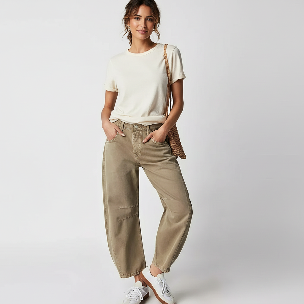 Charlotte | Barrel Relaxed Fit Women Jeans
