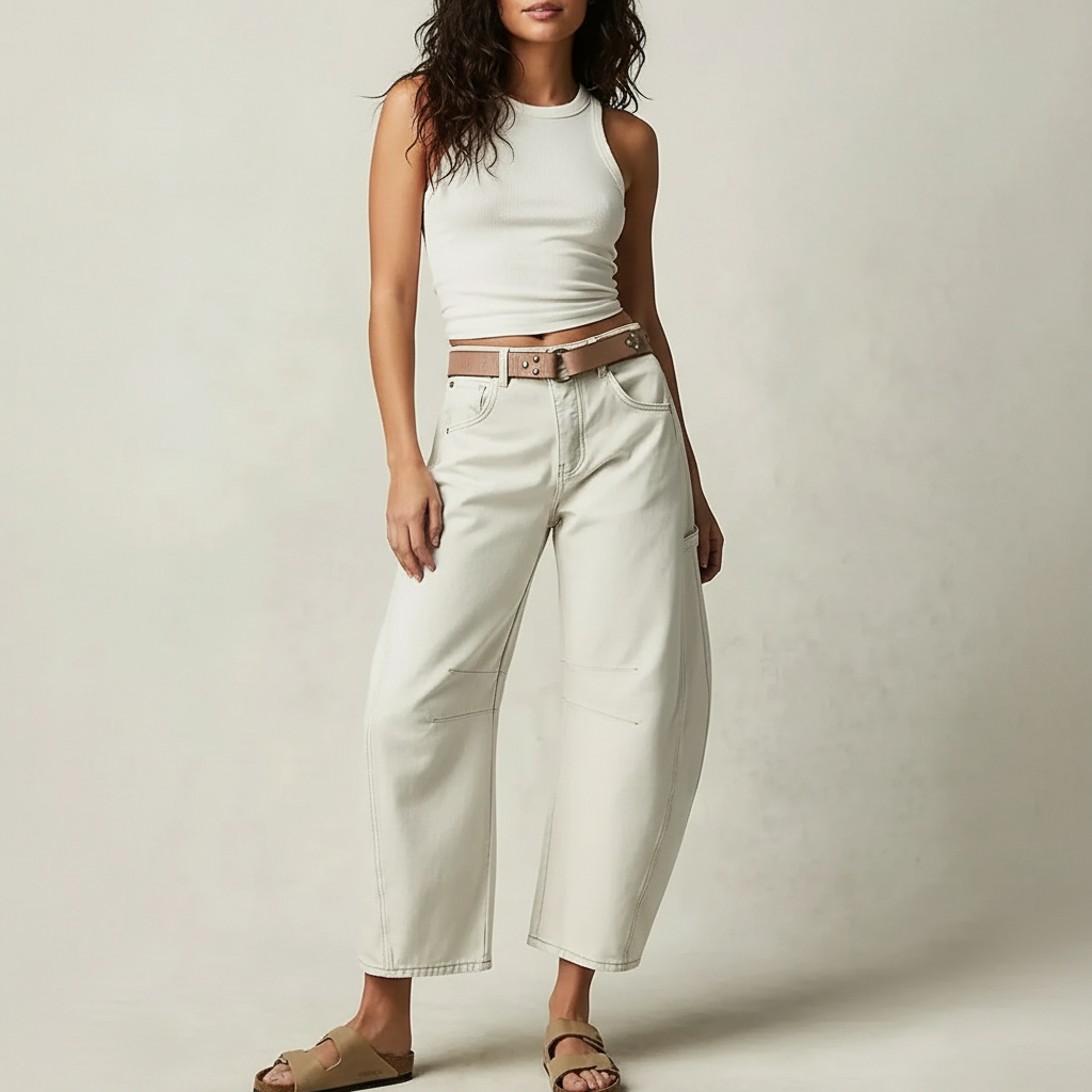 Charlotte | Barrel Relaxed Fit Women Jeans