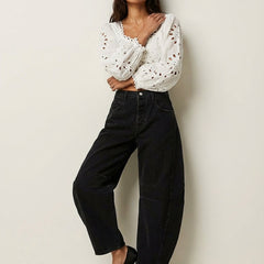 Charlotte | Barrel Relaxed Fit Women Jeans