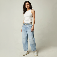 Charlotte | Barrel Relaxed Fit Women Jeans