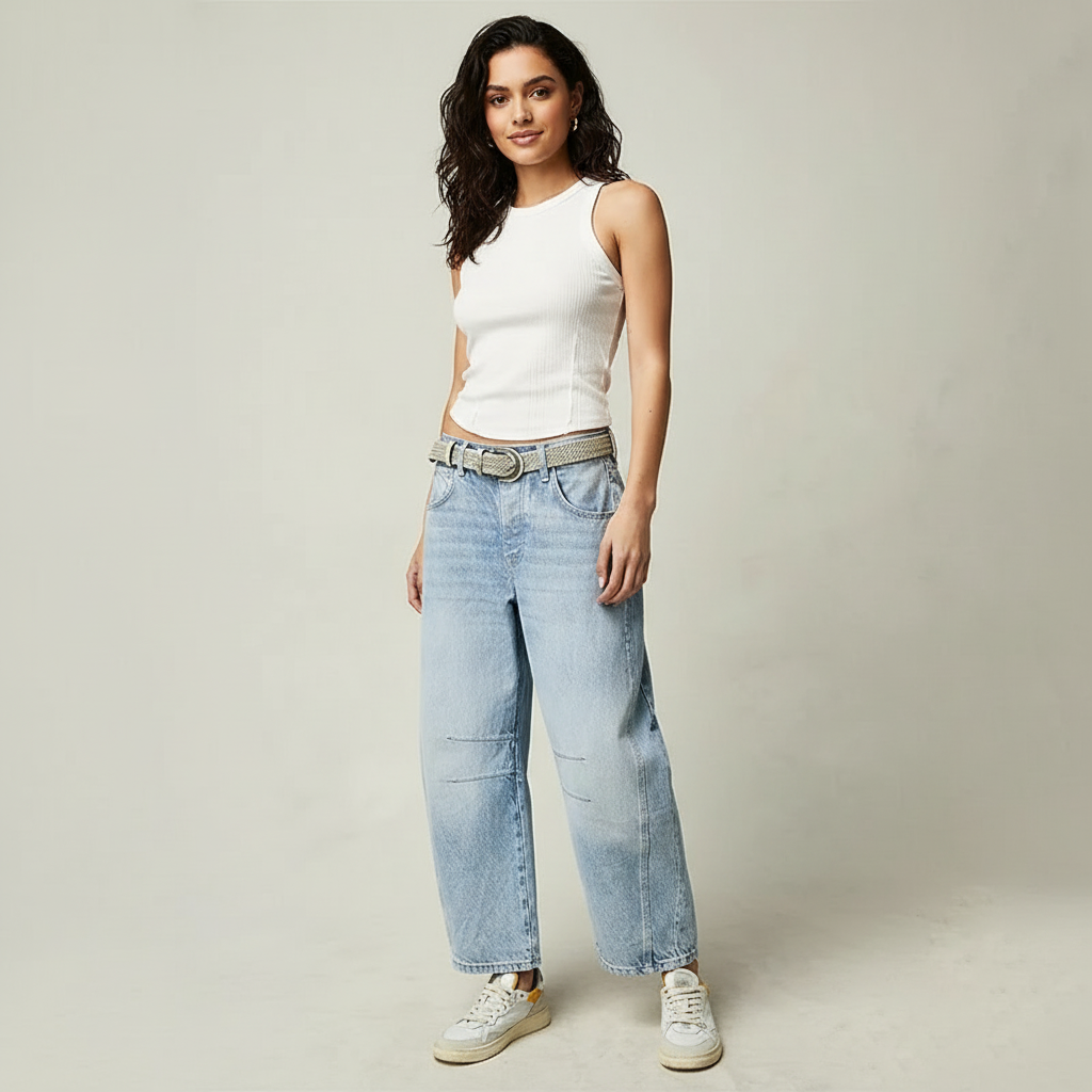 Charlotte | Barrel Relaxed Fit Women Jeans